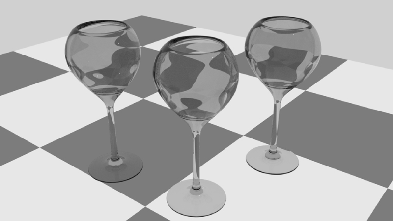 Yksinkertainen renderöinti. 3D-mallinnus.