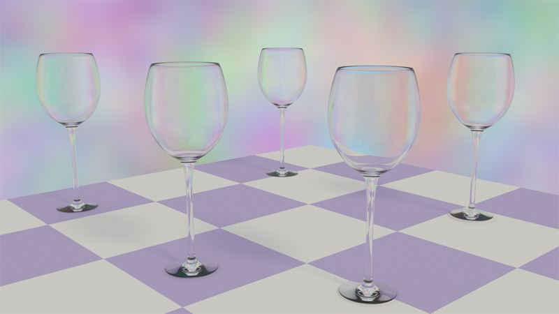 Yksinkertainen renderöinti. 3D-mallinnus.