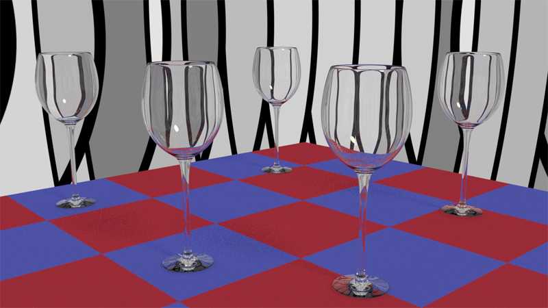 Yksinkertainen renderöinti. 3D-mallinnus.