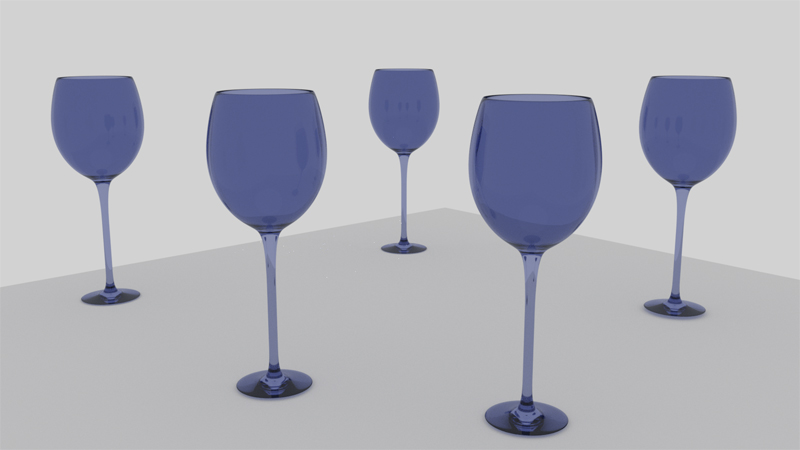 Yksinkertainen renderöinti. 3D-mallinnus.